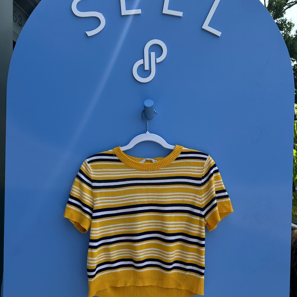 Striped Yellow Kids Shirt